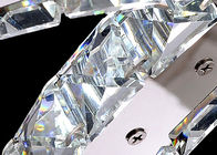 K9 candeliere moderno di cristallo di lusso del cromo 18W LED che accende 7500K - 8000K per Antivari/hotel
