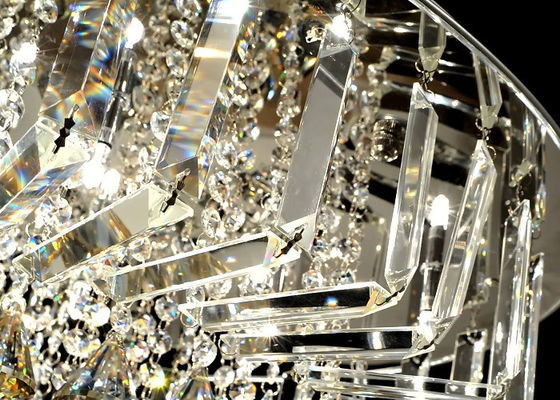 42 candelieri a cristallo contemporanei delle luci per 1800mm/dell'hotel x 800mm domestici