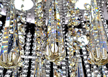 Candelieri di cristallo di lusso moderni bianchi soffitto di vetro delle lampade/delle plafoniere
