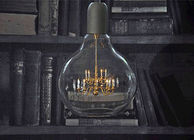 Lampade di pendente di vetro d'attaccatura dell'ombra di re Edison 3W per le stanze di studio