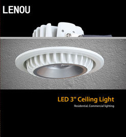 La cucina Dimmable a 3 pollici LED Downlights ha fuso sotto pressione la lega di alluminio