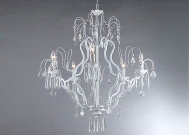 Illuminazione moderna del candeliere della finestra del negozio, candelieri a cristallo contemporanei