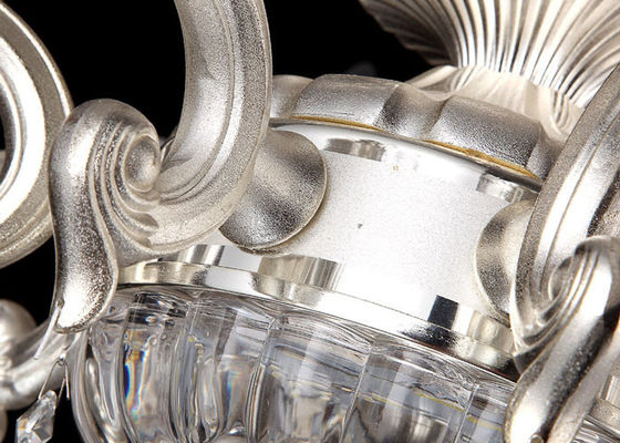 Abitudine un grande candeliere moderno di 2 strati che accende luce 18 con le lampadine LED/incandescenti