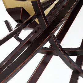 2 strati 12 teste contemporanee & tonalità tradizionale della crema del candeliere del ferro battuto
