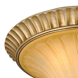 Lampada di vetro del soffitto del candeliere/resina del soffitto del ferro battuto