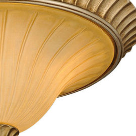 Lampada di vetro del soffitto del candeliere/resina del soffitto del ferro battuto