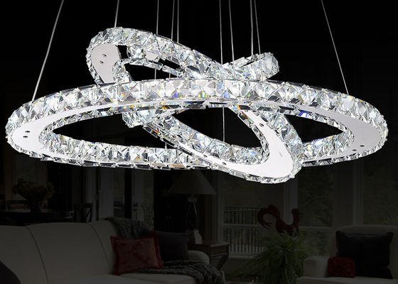 candeliere a cristallo di lusso contemporaneo di 47W LED per illuminazione domestica/commerciale della decorazione