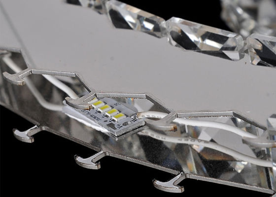 candeliere a cristallo di lusso contemporaneo di 47W LED per illuminazione domestica/commerciale della decorazione