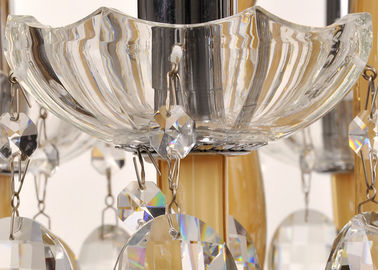 Candeliere a cristallo di lusso dell'interno moderno/candeliere di art deco per il condimento del ristorante