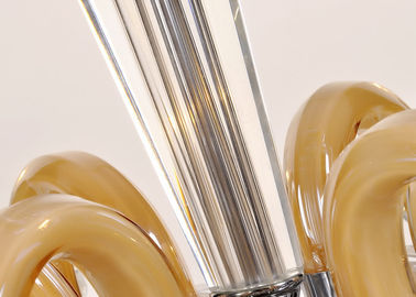 Candeliere a cristallo di lusso dell'interno moderno/candeliere di art deco per il condimento del ristorante
