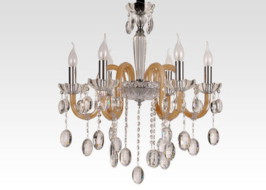 Candeliere a cristallo di lusso dell'interno moderno/candeliere di art deco per il condimento del ristorante