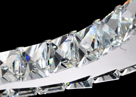 Candeliere a cristallo di lusso moderno a forma di del cuore doppio con la catena regolabile di 75cm