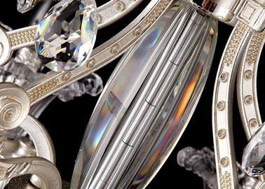 Grande luce a cristallo di lusso di strato 18 del candeliere 2 di retro e stile italiano tradizionale