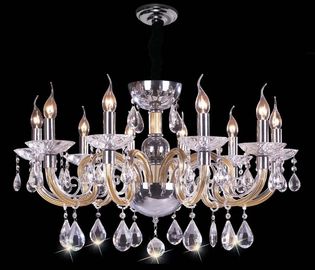 Illuminazione a cristallo contemporanea del candeliere E14/E27 del baccarat con 18 luci