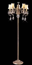 Illuminazione a cristallo contemporanea d'ottone durevole del candeliere con l'alto potere LED