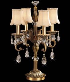 Illuminazione a cristallo contemporanea d'ottone durevole del candeliere con l'alto potere LED