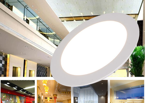 Luce di pannello principale ultra sottile rotonda dell'avorio 8" dell'interno 18W 220V - 240V