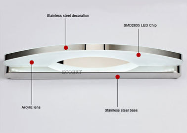 Lampada acrilica dello specchio di vanità del bagno LED 15W 70cm lungamente