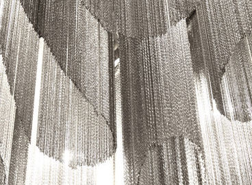 Illuminazione di alluminio moderna del candeliere dell'acciaio inossidabile dei candelieri dell'hotel