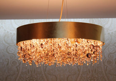 Candelieri contemporanei di illuminazione del candeliere leggero moderno per la decorazione dell'hotel