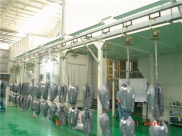 Linea di produzione elettrostatica di Coatng della polvere dello spruzzo delle lampade con la spolverata manuale e la fase 3