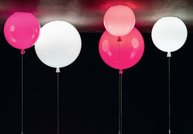 Lampada trasparente grigia del soffitto di vetro della palla del fumo per la decorazione domestica
