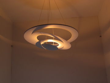 Pendente bianco del soffitto del panno di Apple della decorazione interna per il banchetto Corridoio