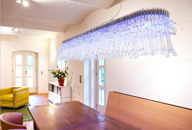 Il vetro di Trasparent ha condotto le luci del candeliere per la decorazione del salone