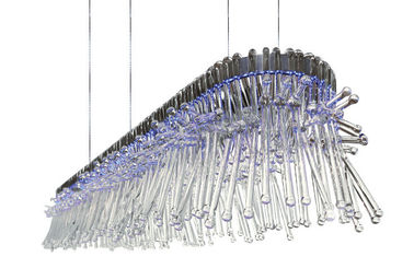 Il vetro di Trasparent ha condotto le luci del candeliere per la decorazione del salone