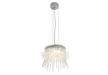 Il mazzo di vetro ha condotto insieme il candeliere che si accende intorno alla lampada per illuminare il vostro spazio domestico