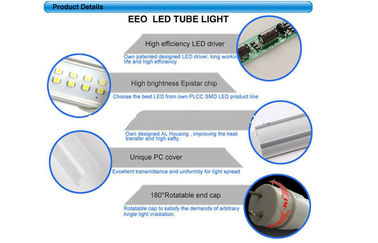 luce 20watt 1780Lm della metropolitana di 120cm T8 LED per illuminazione dell'interno