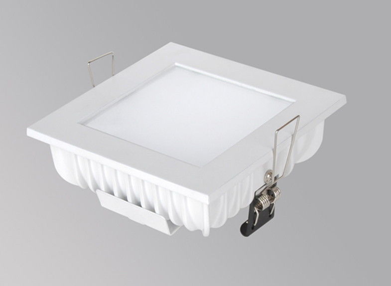 L'alto quadrato LED di Istruzione Autodidattica 10W ha messo Downlights 125mm per l'ipermercato, alloggio bianco