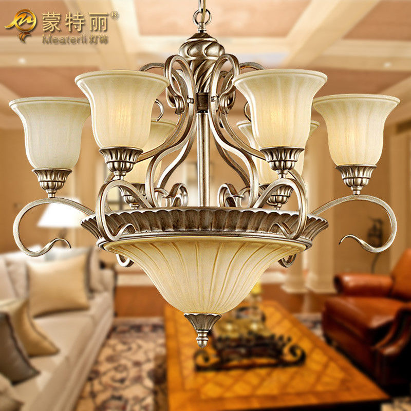 Illuminazione moderna decorativa del candeliere del salone leggero 9 con la pittura oro/dell'argento